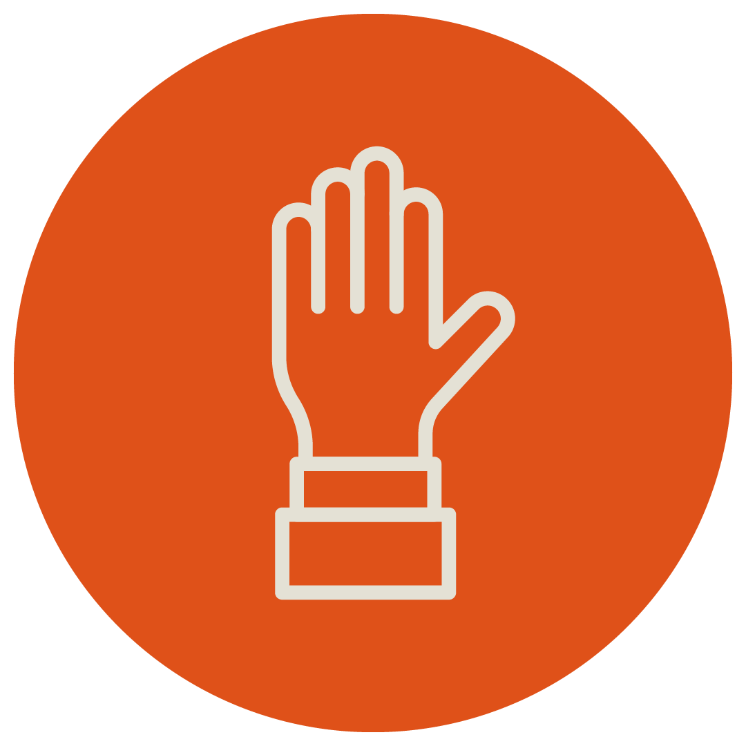 Use hand signals to show where you're going Use hand signals to show where you're going